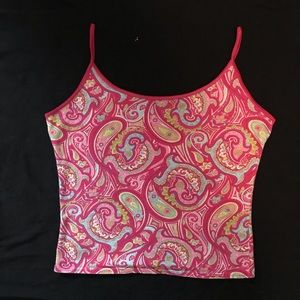 Hot Pink Paisley Tank!😍🔥🔥🔥
